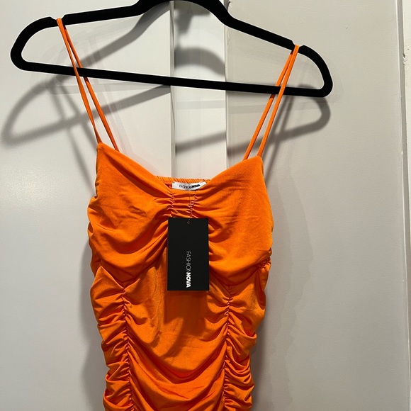 Fashion Nova Singapore Ruched Dress - Picture 10 of 12